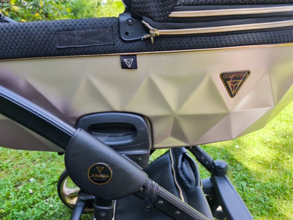 Wózek JUNAMA Diamond 3 w 1 - ISOFIX **REZERWACJA**