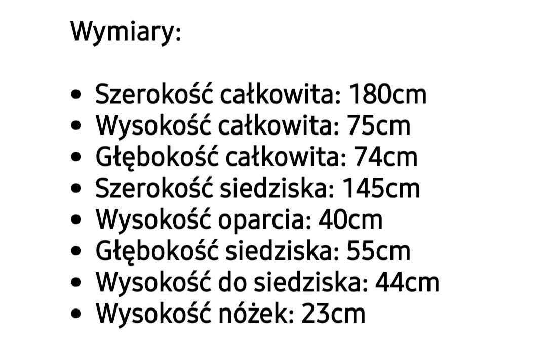 Sprzedam sofę  Kościerzyna