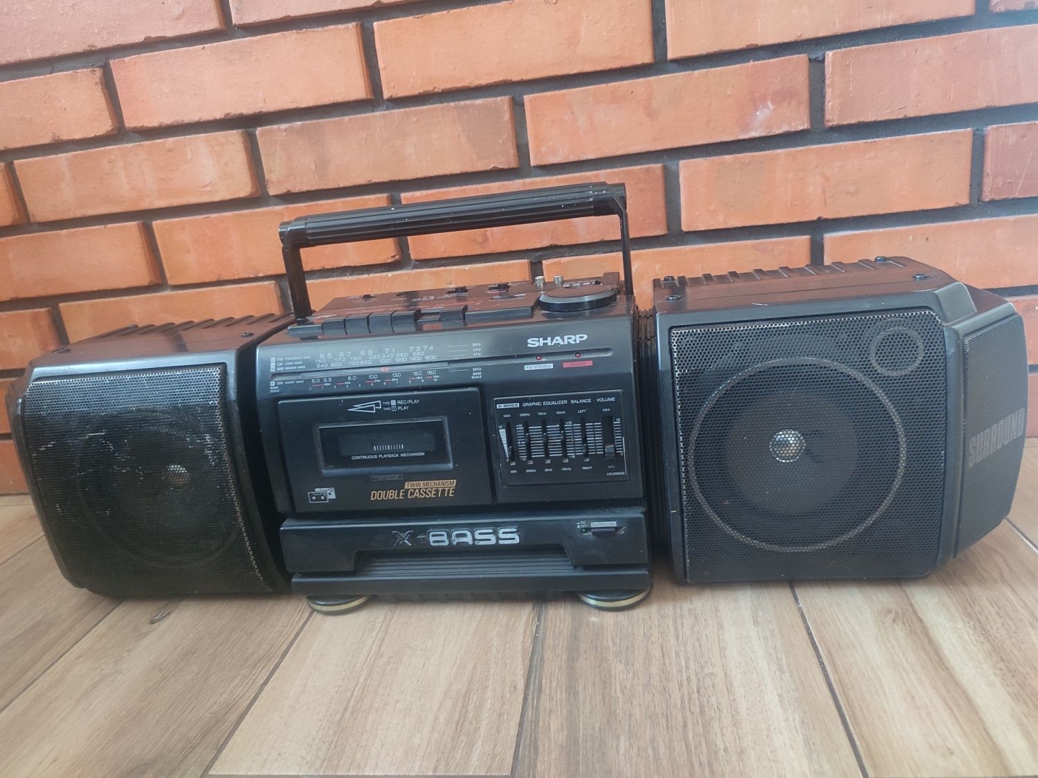 NOWA CENA Magnetofon Boombox Sharp WF T 380