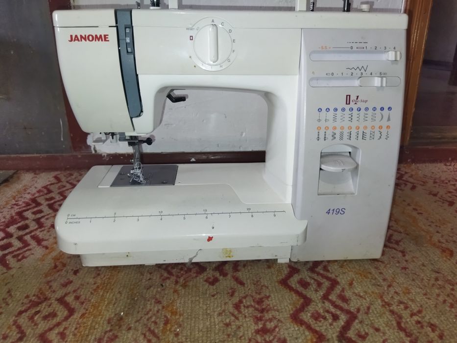 Продам Janome 419s швейная машинка