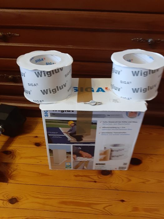 Taśma Siga wigluv do membrany dachowej uszczelnienie okien komina