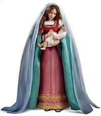 Фарфоровая кукла Дева Мария и младенец от Синди Макклюр