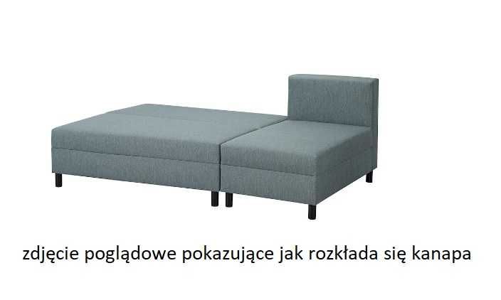 Super rozkładana Sofa Kanapa Ikea Angsta