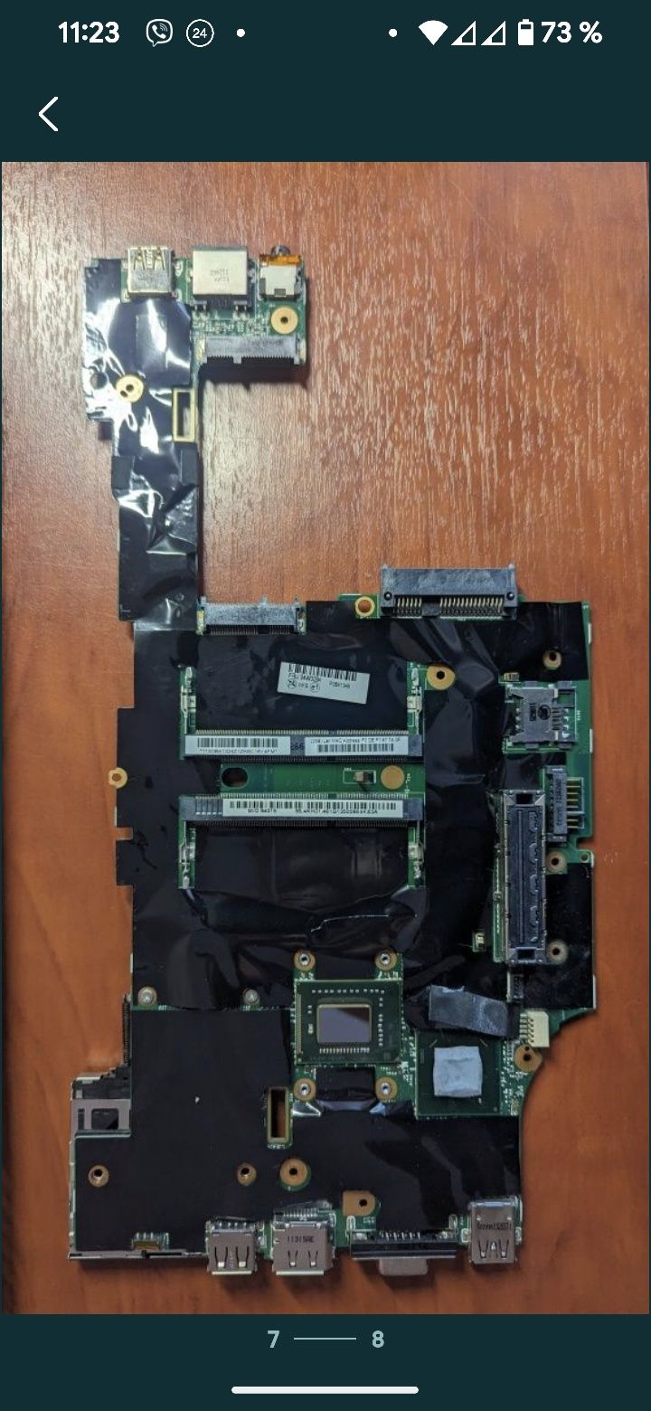 Ноутбук Lenovo X220 i7-2620M 3.4GHZ
(рoзбiрка)