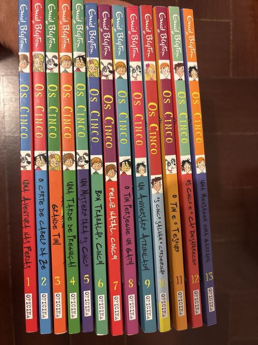 Coleçāo de livros juvenis “Os mini-cinco”