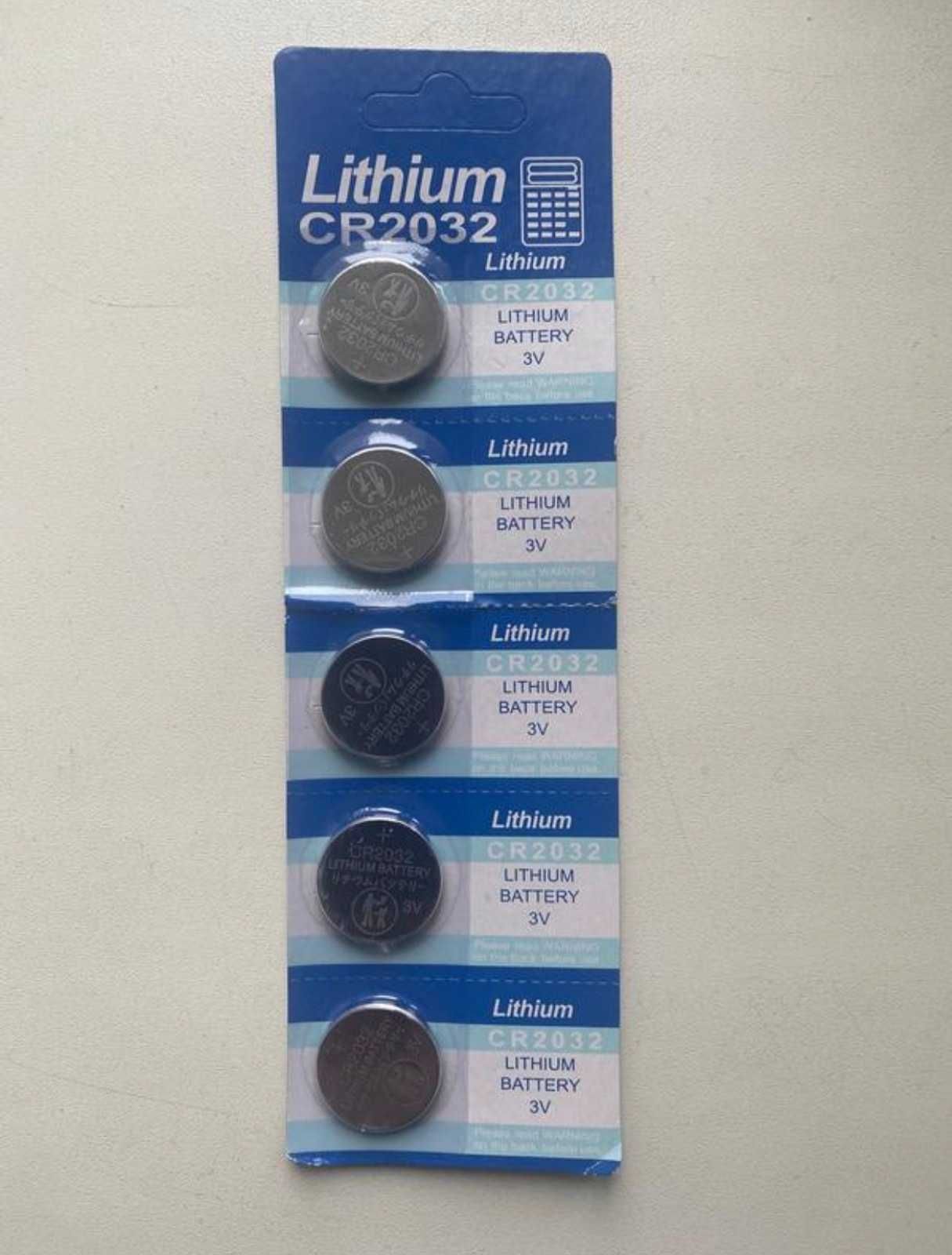 Батарейка Lithium CR2032 (3 вольта)