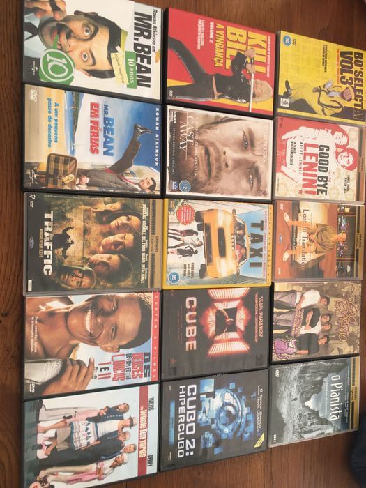 DVDs originais, coleção 144un