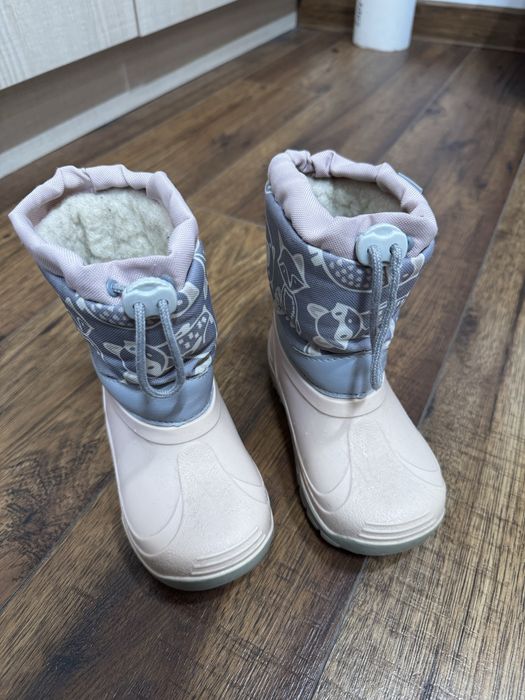 Buty zimowe Muflon – różowe, rozmiar 25/26