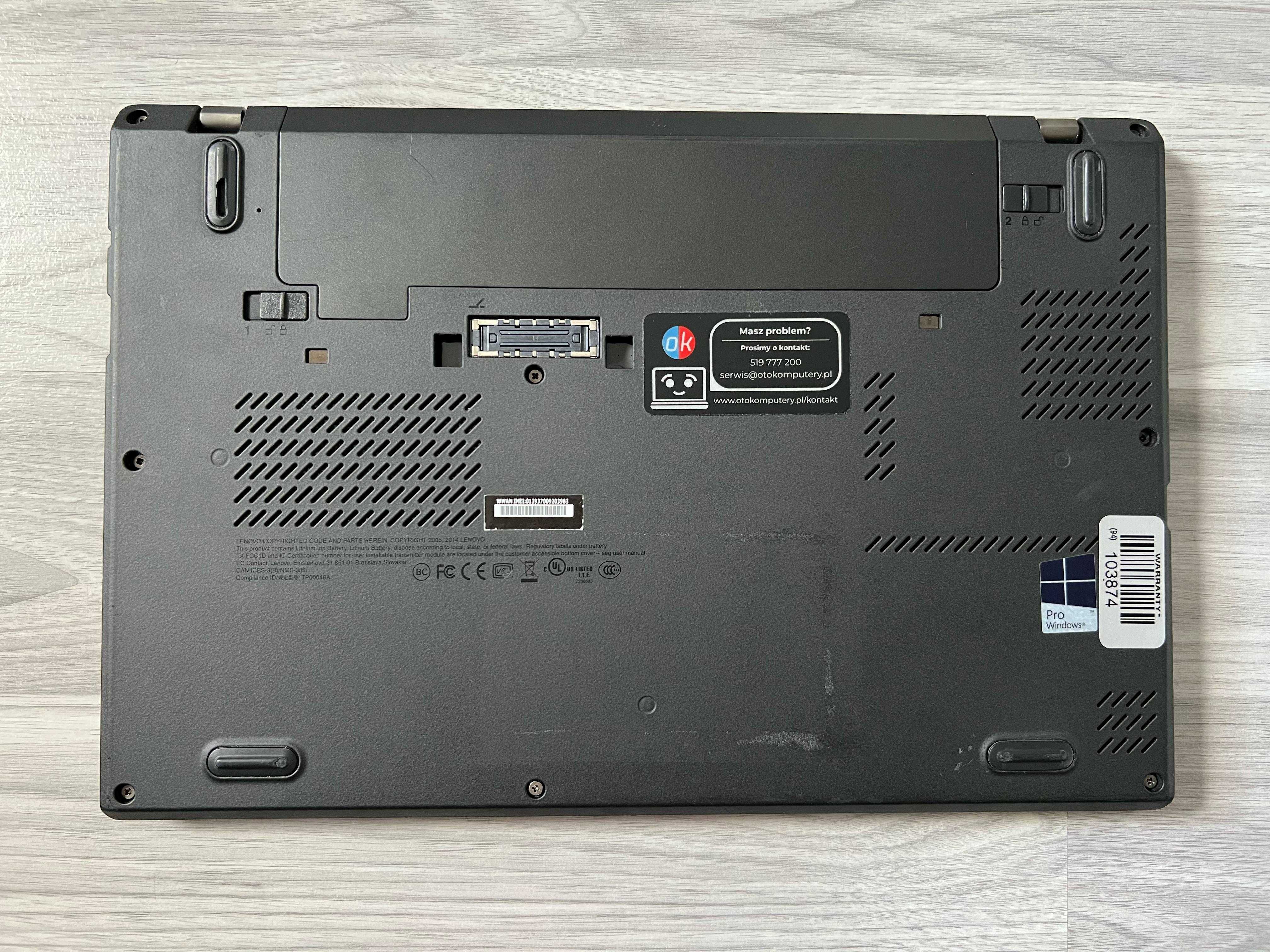 Laptop Lenovo ThinkPad X250 12,5"