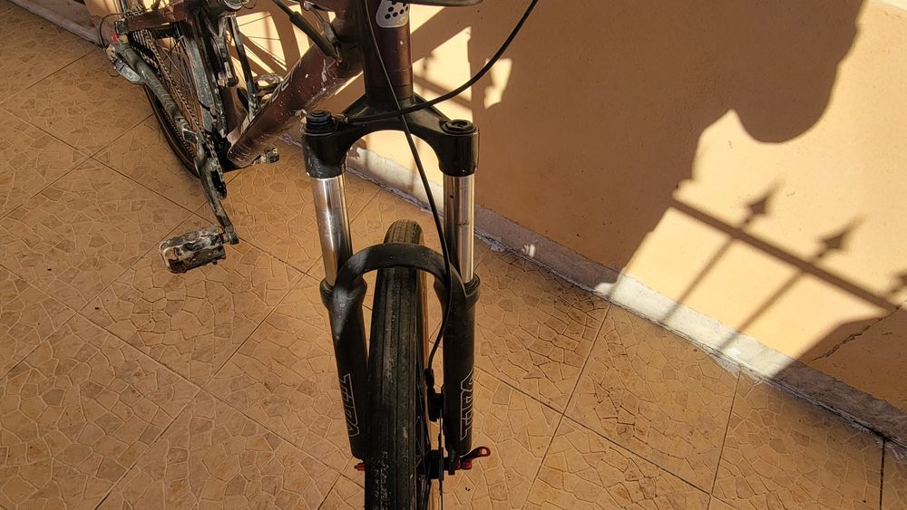 Bicicleta rockrider suspensnsao completa