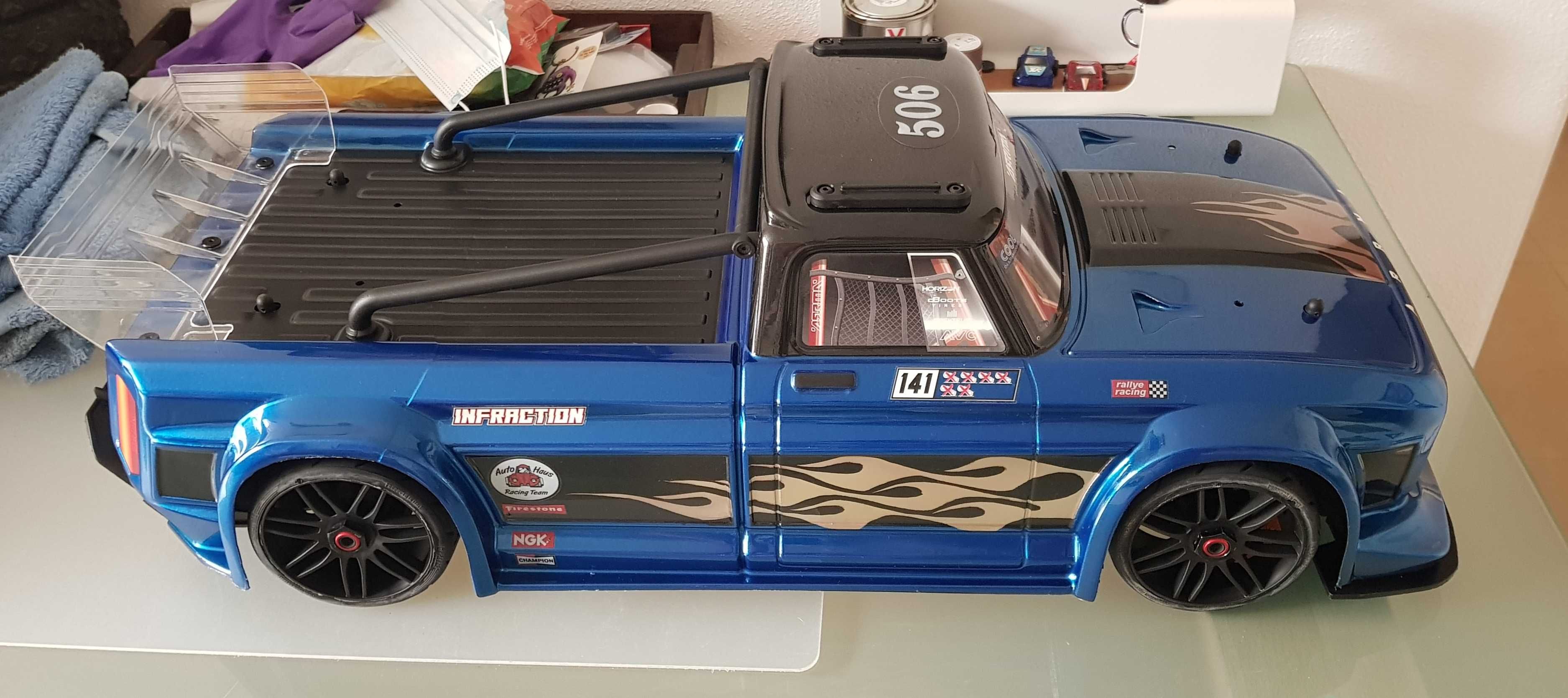 Vendo RC Arrma Infraction modificado.