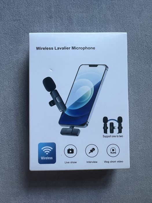 Мікрофон петличнй бездротовий