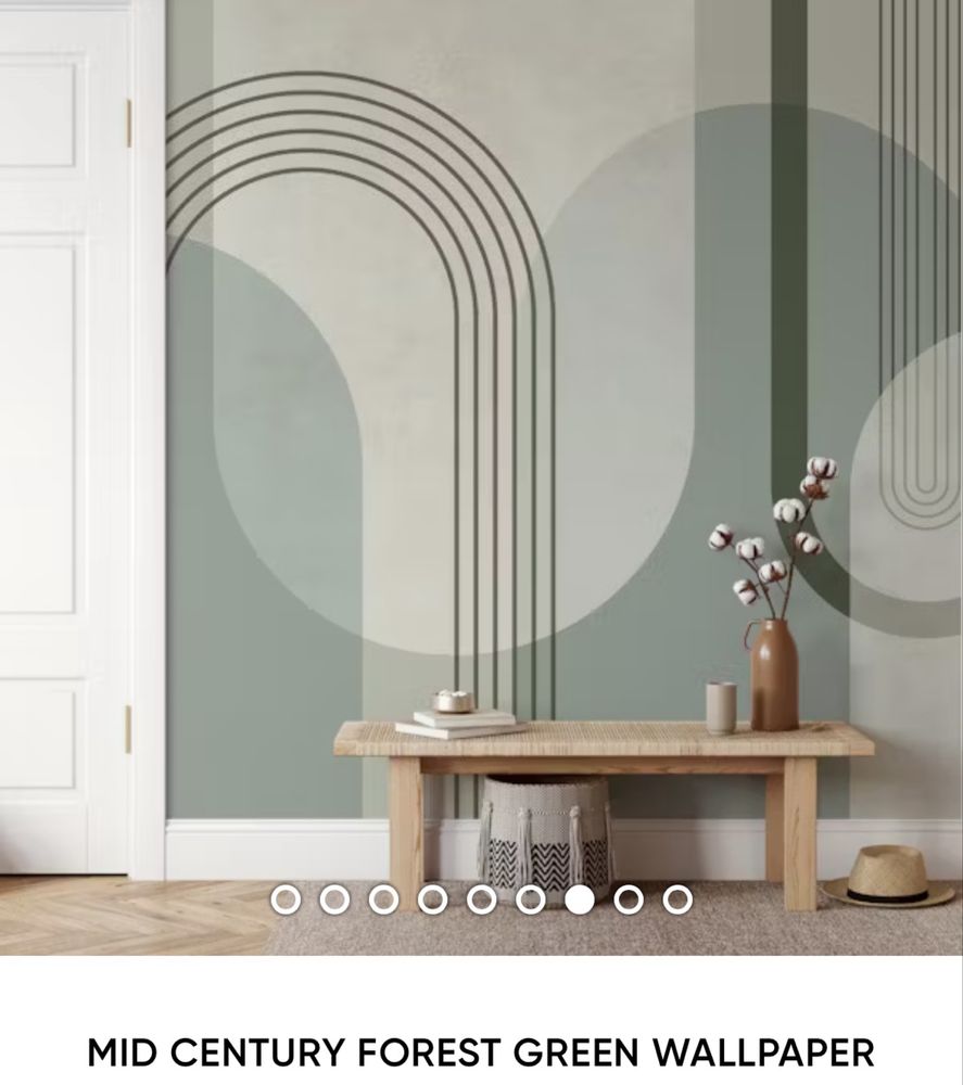 Tapeta Happy Wall zielona