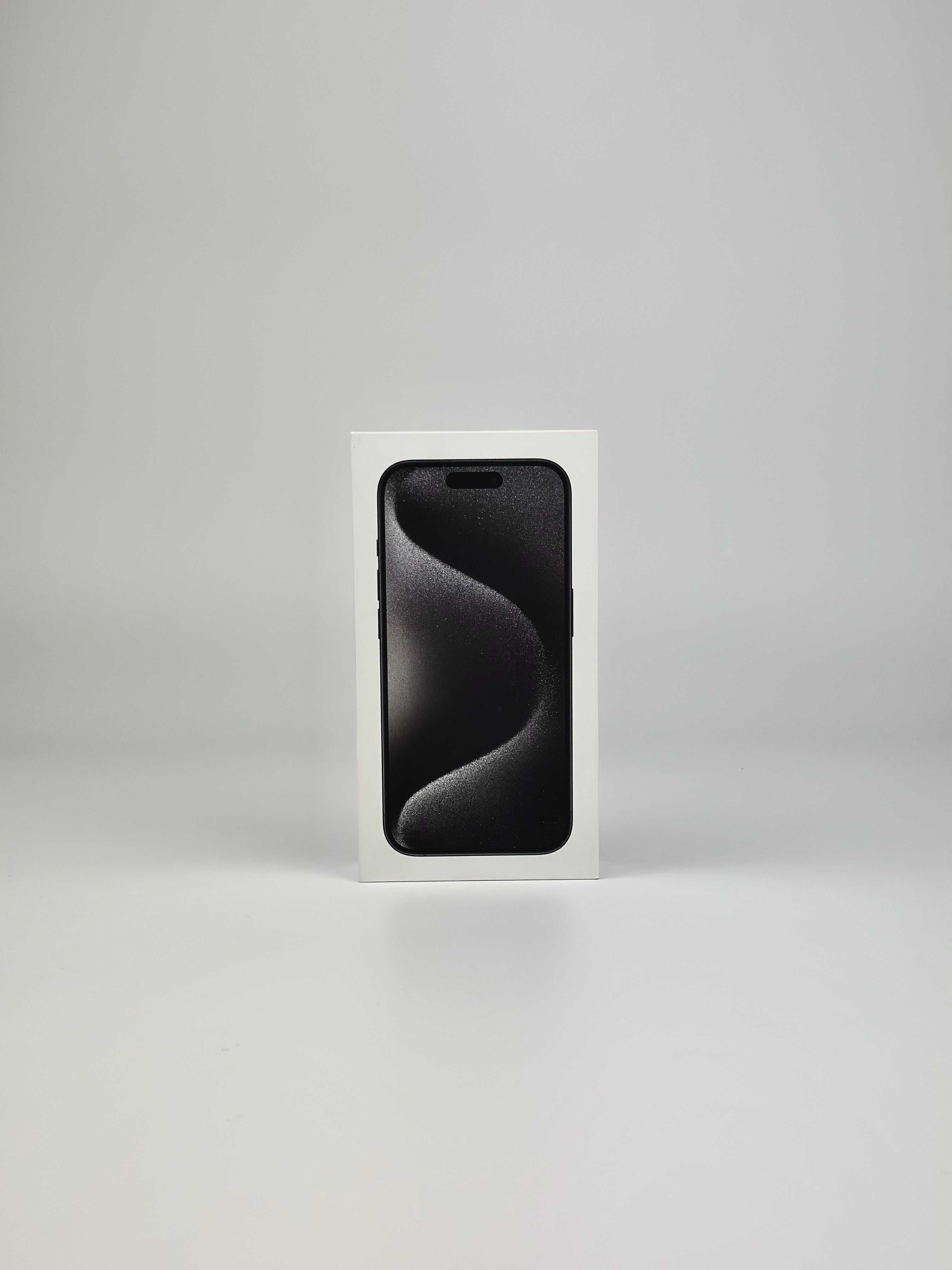 Apple iPhone 15 Pro 256 Gb / Nowy / Black Titanium  / Gwarancja / Raty