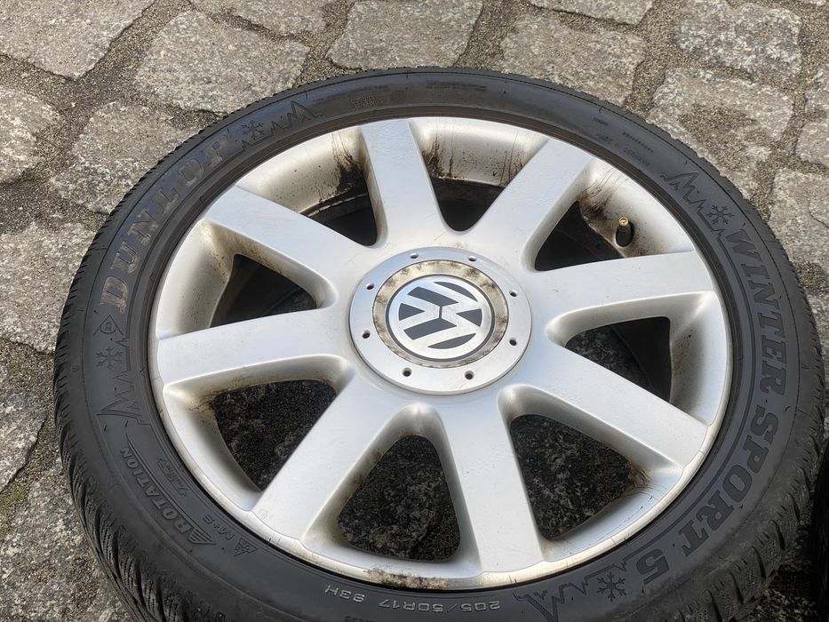 koła 5x112 Vw Golf V VI Eos Passat Touran Caddy zima 205/50 R17