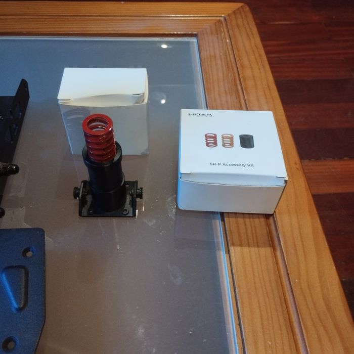 Pedais Moza SR- P Light com 2 conjuntos molas