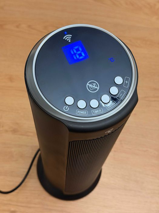 Aquecedor Wi-Fi Nedis SmartLife 2000W - Como Novo!