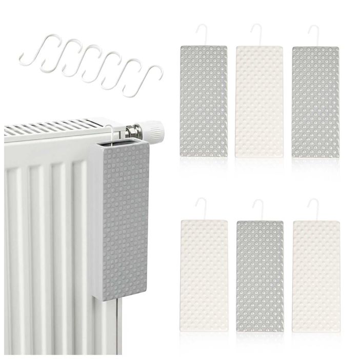 6 sztuk NAWILŻACZE ceramiczne do powieszenia na kaloryfer grzejnik