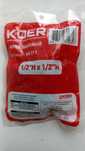 Кран шаровый угловой 1/2" Koer