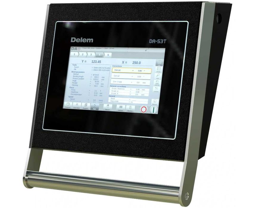 Elektryczna Prasa krawędziowa CNC Serwo 35T/1250mm Delem DA53T DA58T