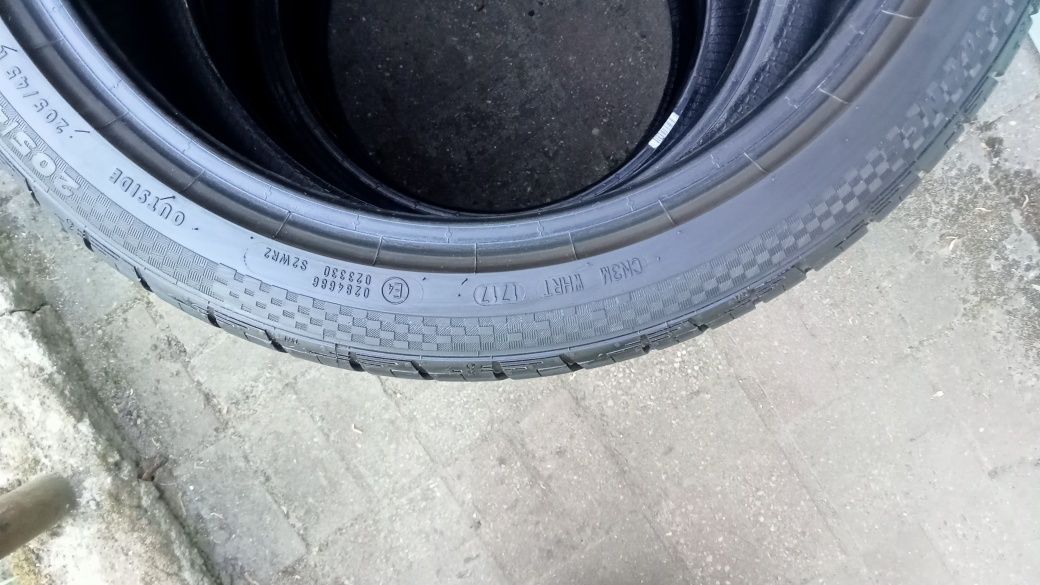 4szt NIE NAPRAWIANE 205/45R17, SPORTIVA, 6,5 mm