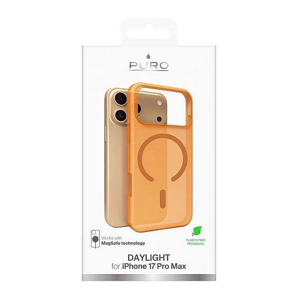 Etui silikonowe Puro Daylight kompatybilne z Magsafe na iPhone 17 Pro