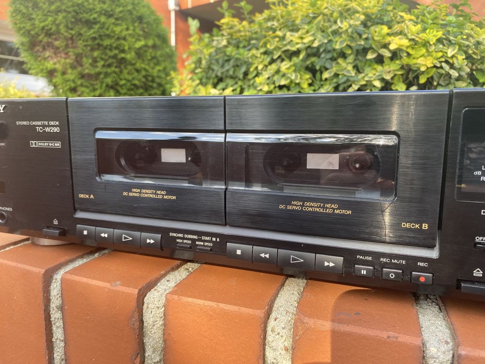Magnetofon deck TC W290 Sony