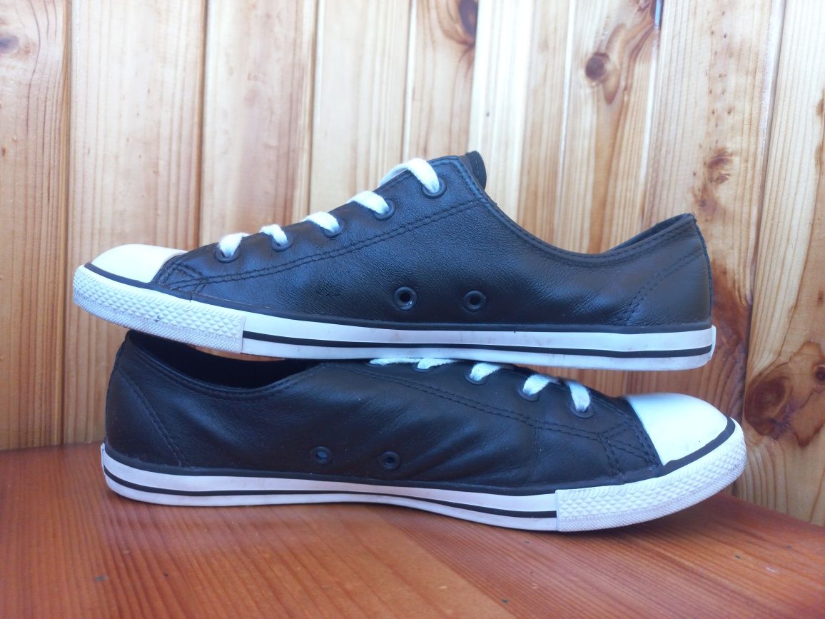 Кожаные   кеды Converse All Star рр.41