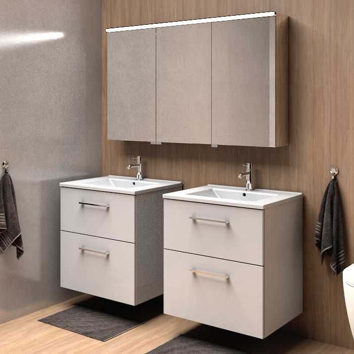 Szafka lustrzana ORiSTO GEO (do wyboru: 60/80/100/120cm)