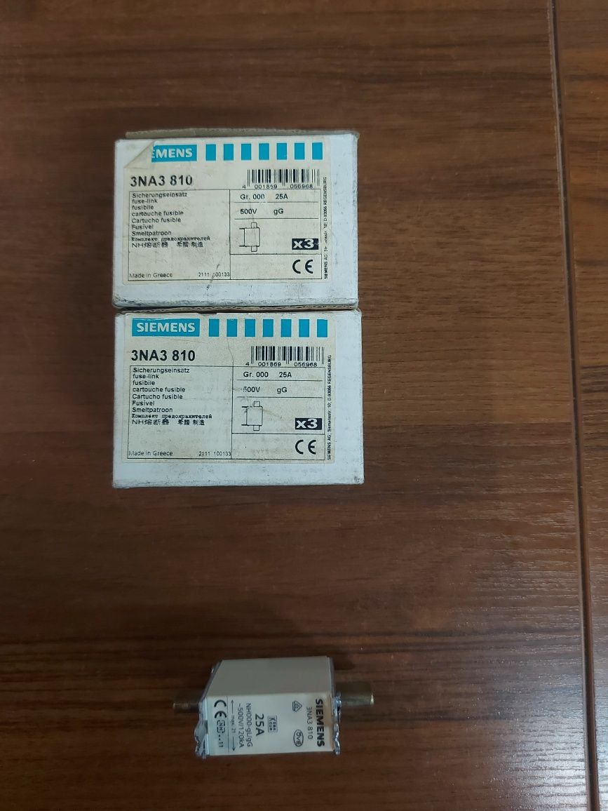 Siemens bezpiecznik mocy 25A