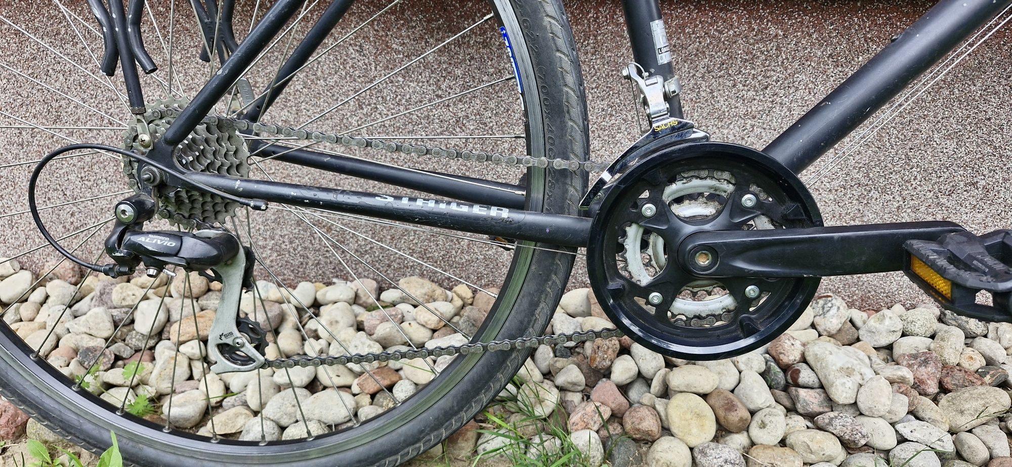 Damka trekkingowa Steiger, rama crmo 47", koła 28, Shimano Alivio, Deo