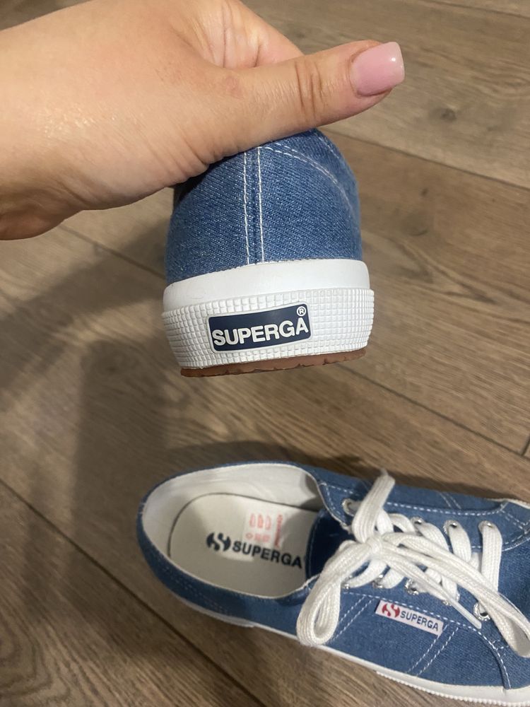 Кеды superga 37 размер 24 см стелька