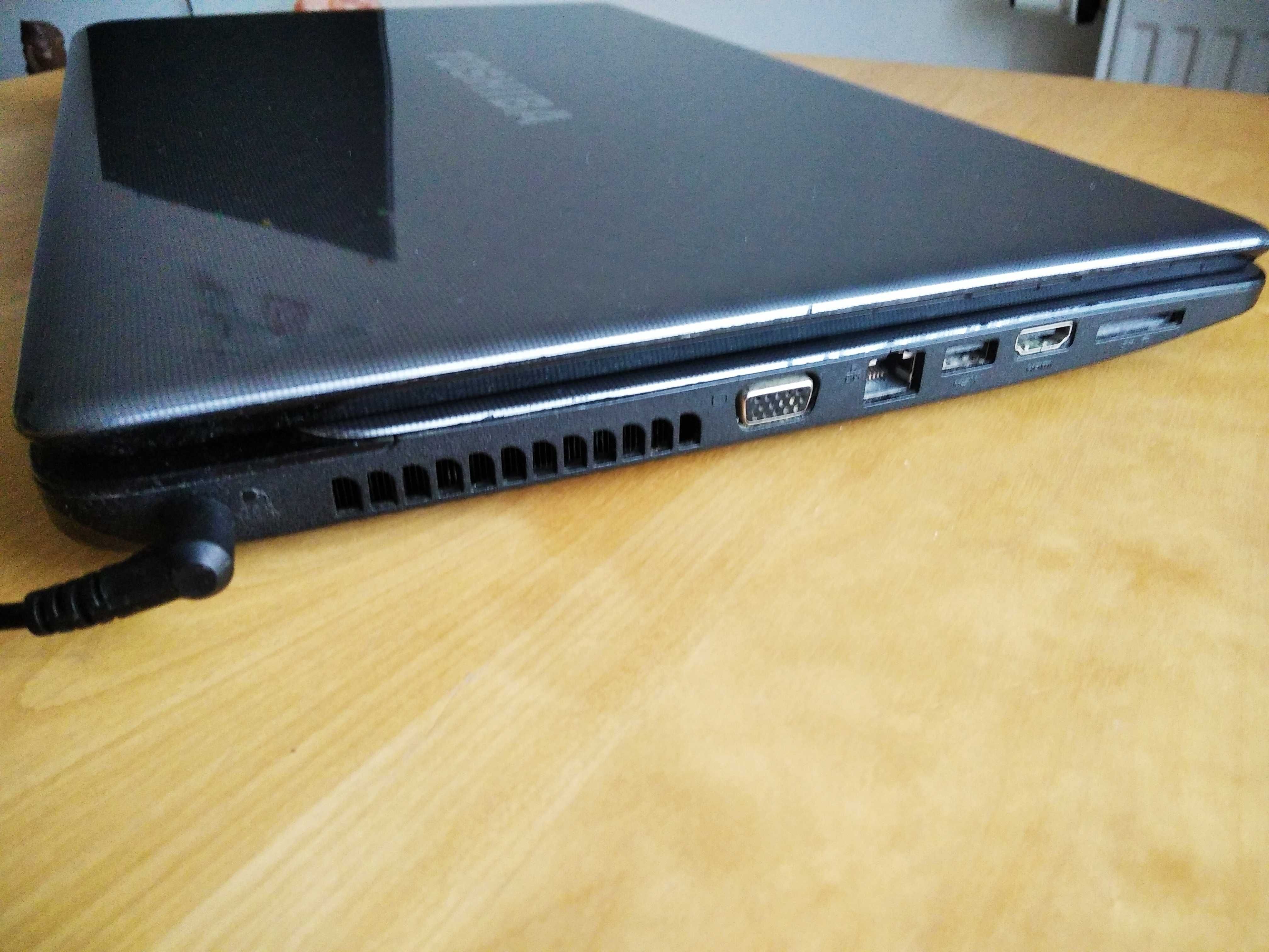 Duży Laptop Toshiba 17" Win 10, 8GB RAM, HDD 500GB, AMD A6 4-rdzeniowy