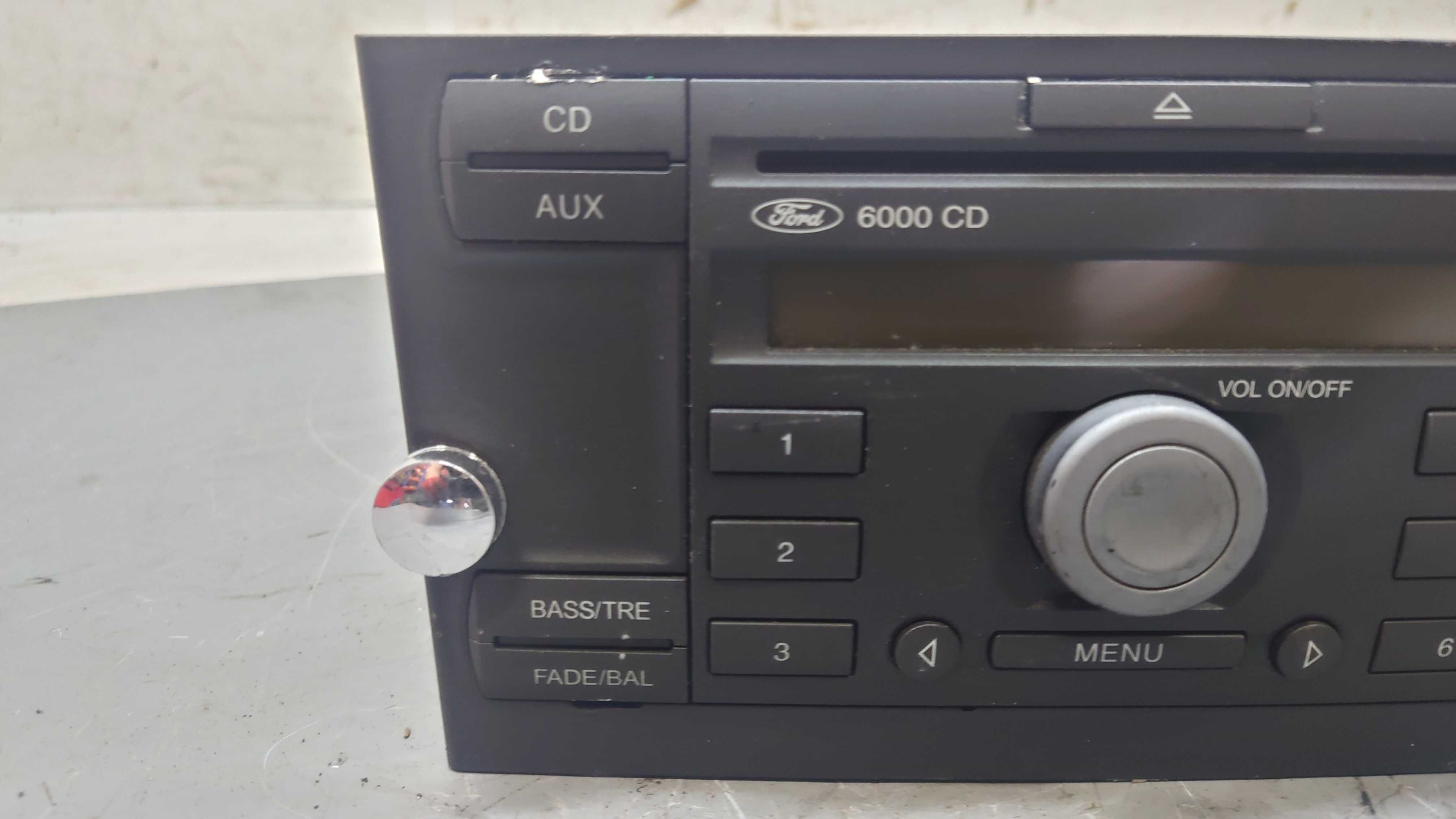 Ford Mondeo MK3 3 III Focus MK2 II 2 Fusion C Max Radio Ford CD6000