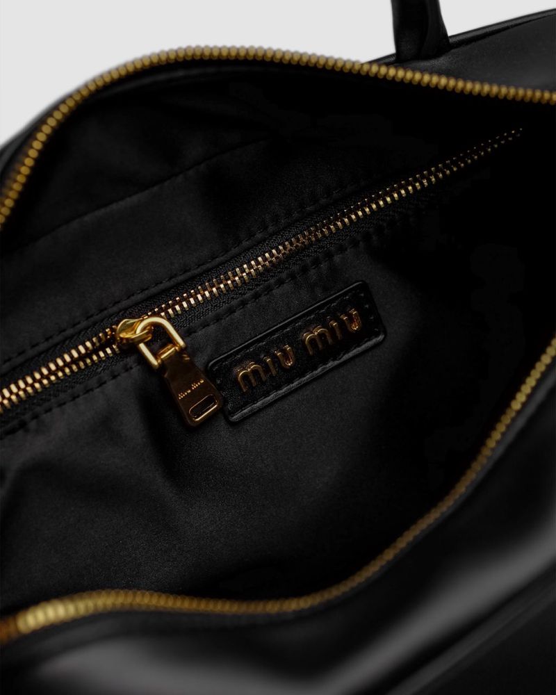 Torebka Miu Miu Top-Handle Bag Black