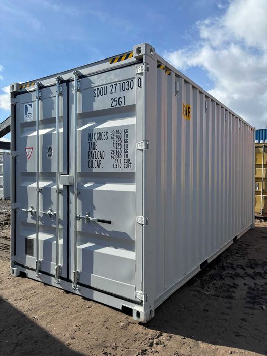 I Kontener morski 20'HC OW Double Door RAL 7035 easy-open - Gdańsk