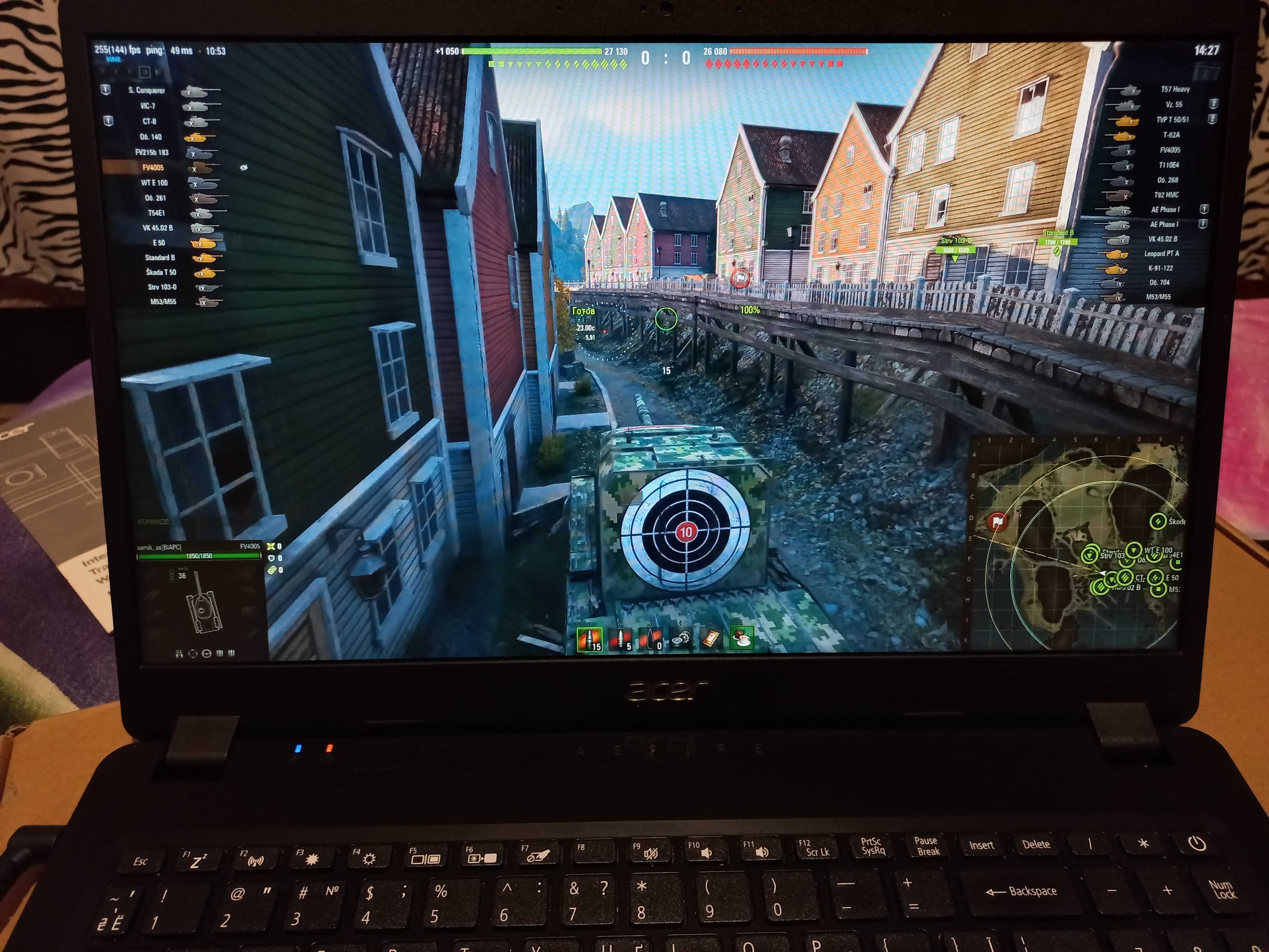 Игровой Acer Aspire 3  /Видео RTX 2050 (4 ГБ)  /Core 1005G1/ 20 ГБ RAM