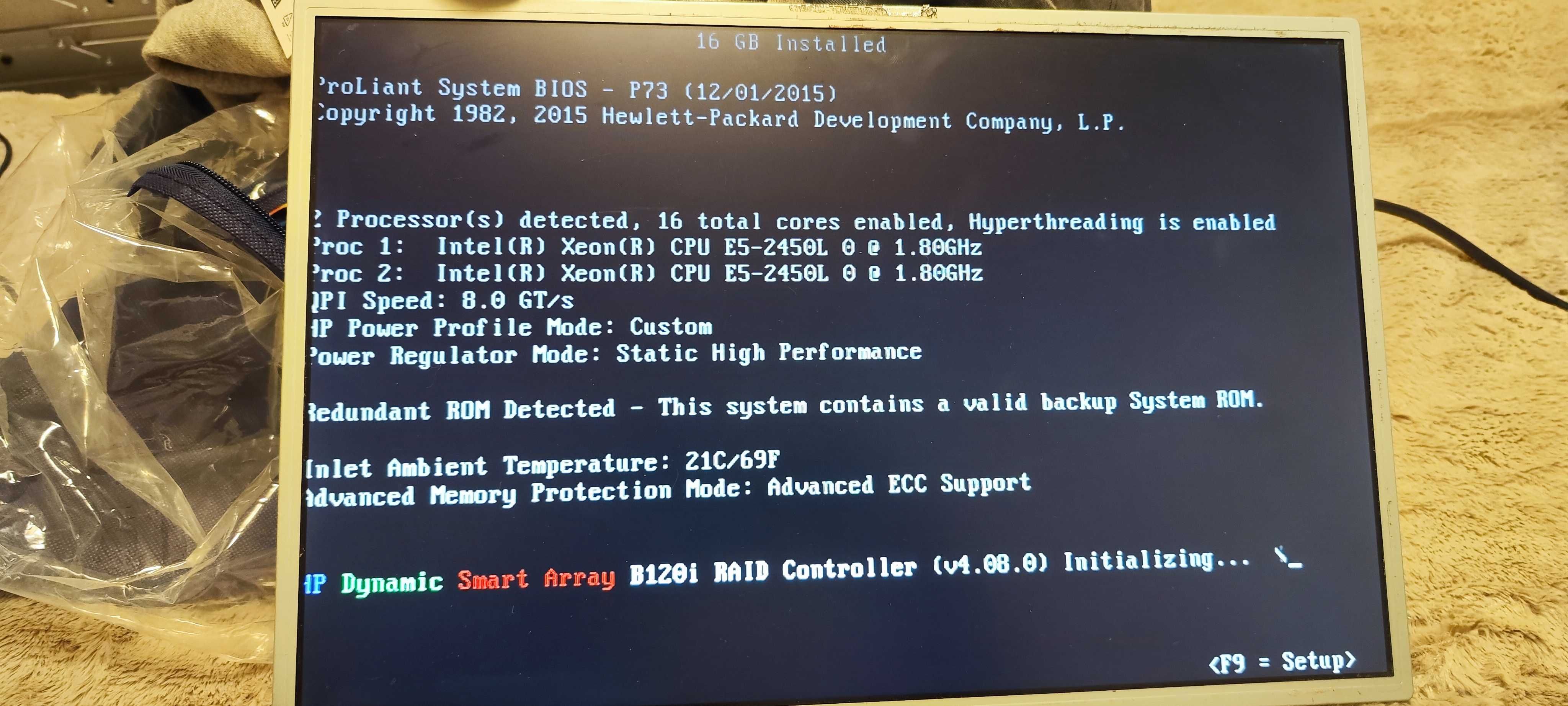 HP Proliant DL360e G8