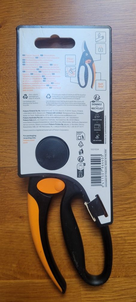 sekator nożycowy fiskars p44