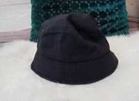 Czarny kapelusz bucket hat Shein