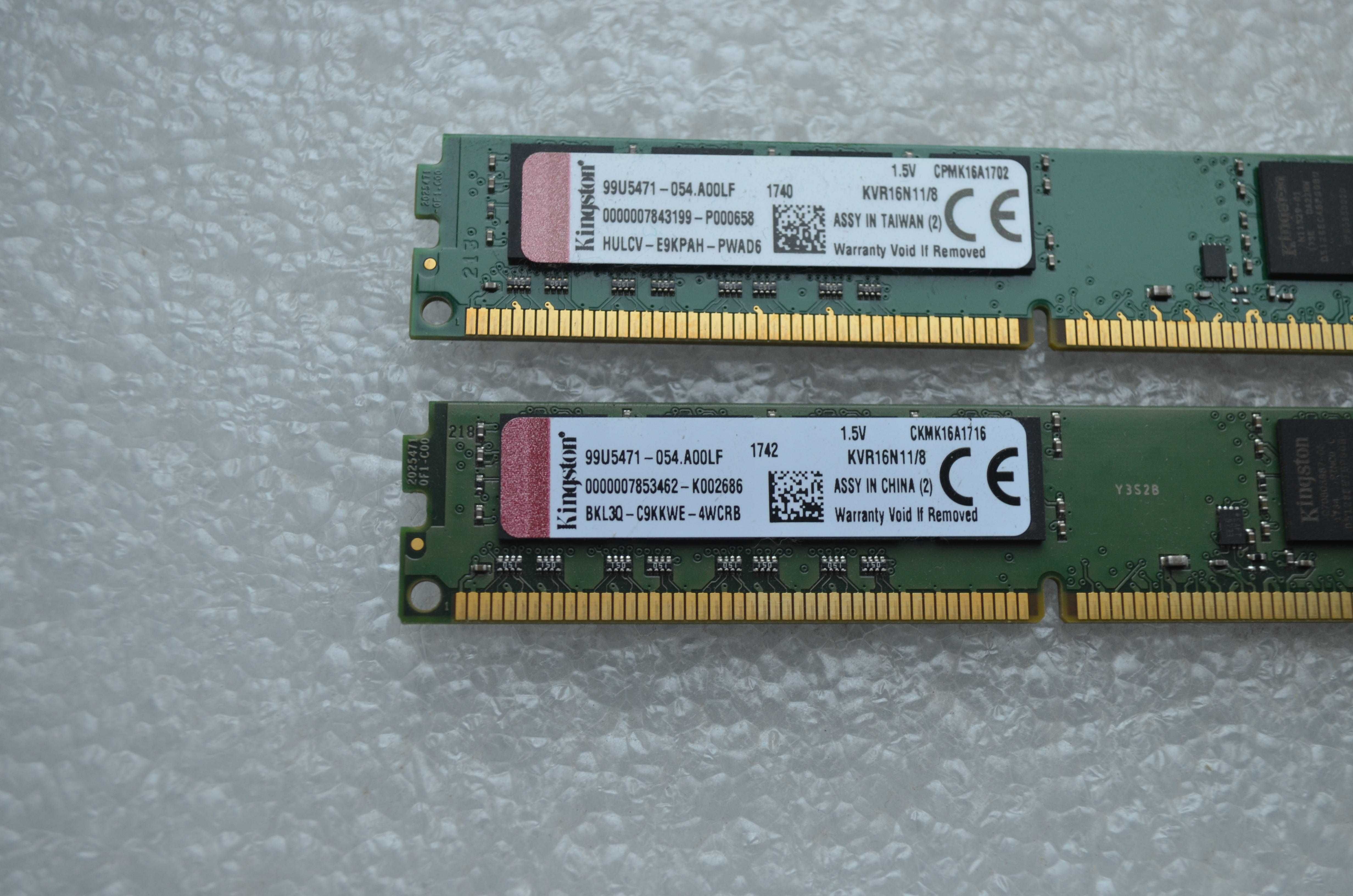 DDR3 16Gb(2*8Gb) Kingston