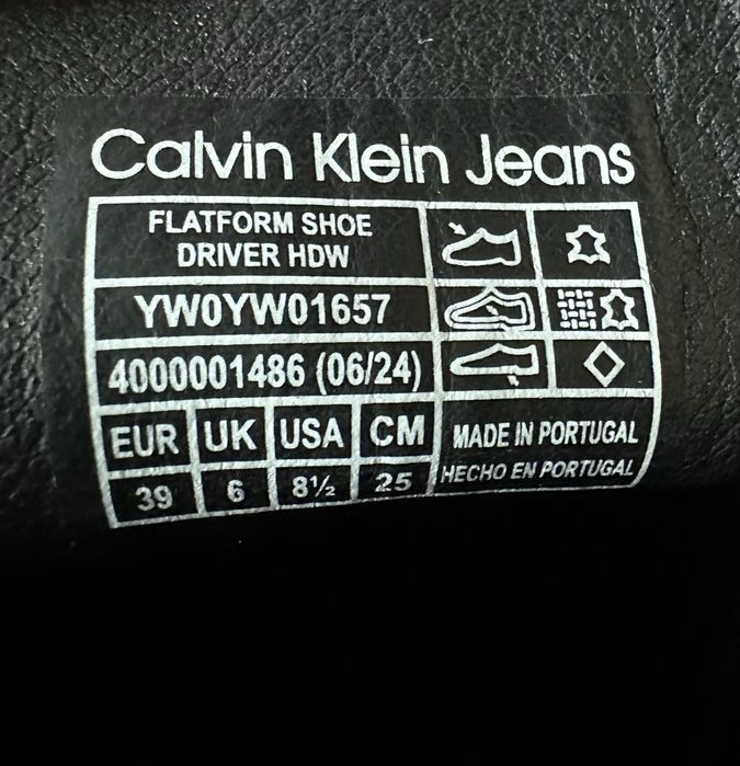 Жіночі лофери /туфлі Calvin Klein !нова колекція!