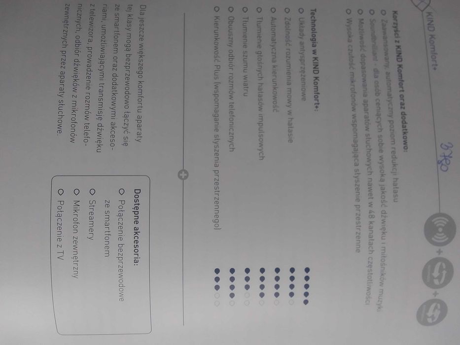 Aparat słuchowy KIND - tanio