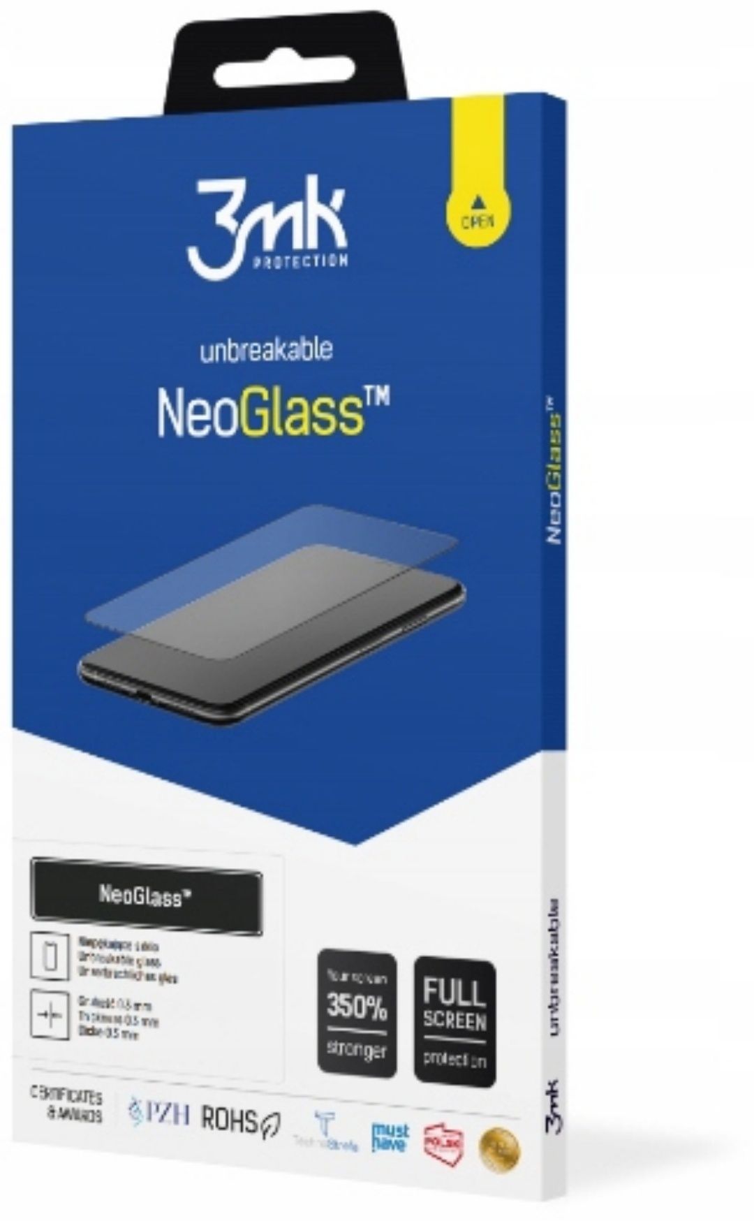 Nowe Szkło hybrydowe 3MK do Xiaomi Redmi Note 10 5G Black