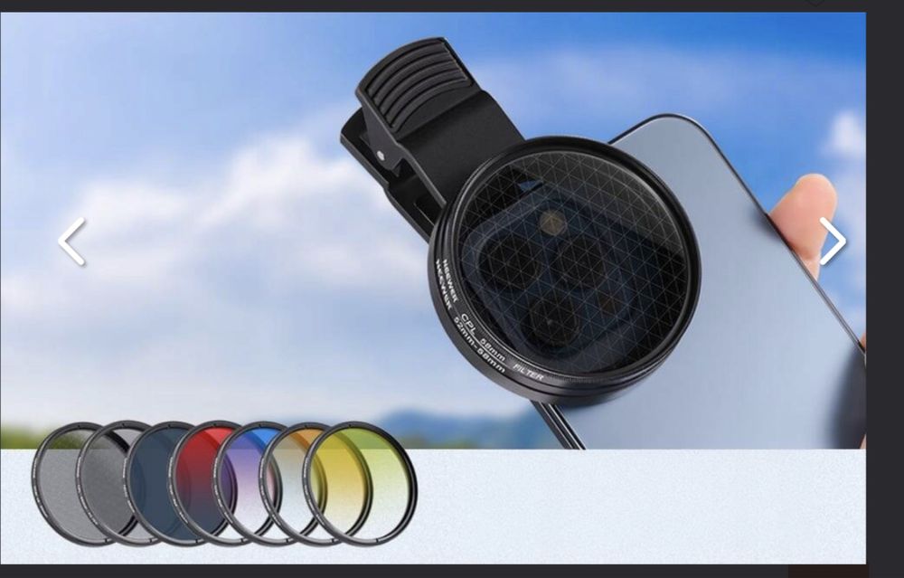 Світлофільтри 52/58 мм