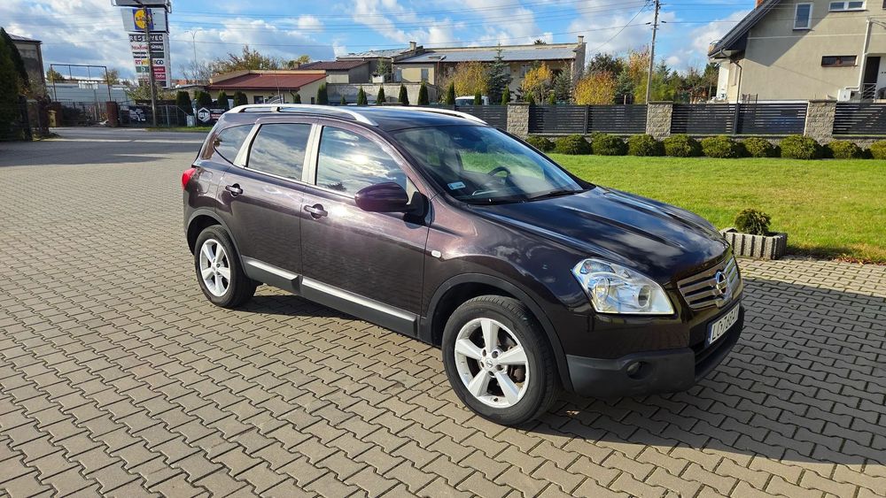 Nissan Qashqai+2 Nissan Qashqai+2 (7 osobowy), 2009r, 2.0 Benzyna+LPG, 104KW.