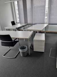 Meble biurowe 40 kompletów szafa aktowa biurko