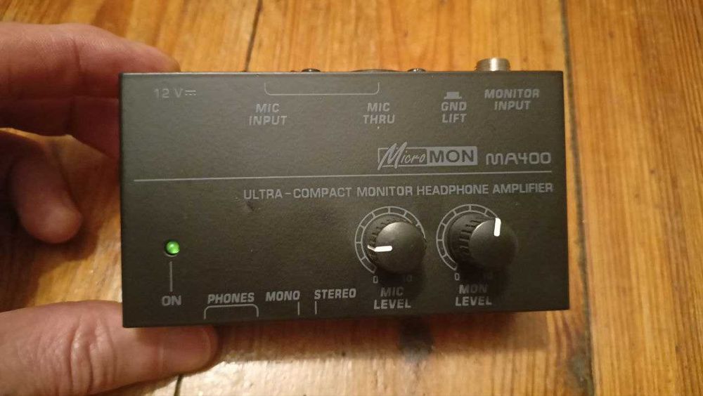 Przedwzmacniacz słuchawkowy 6,35 mm i 3,5 mm MA400