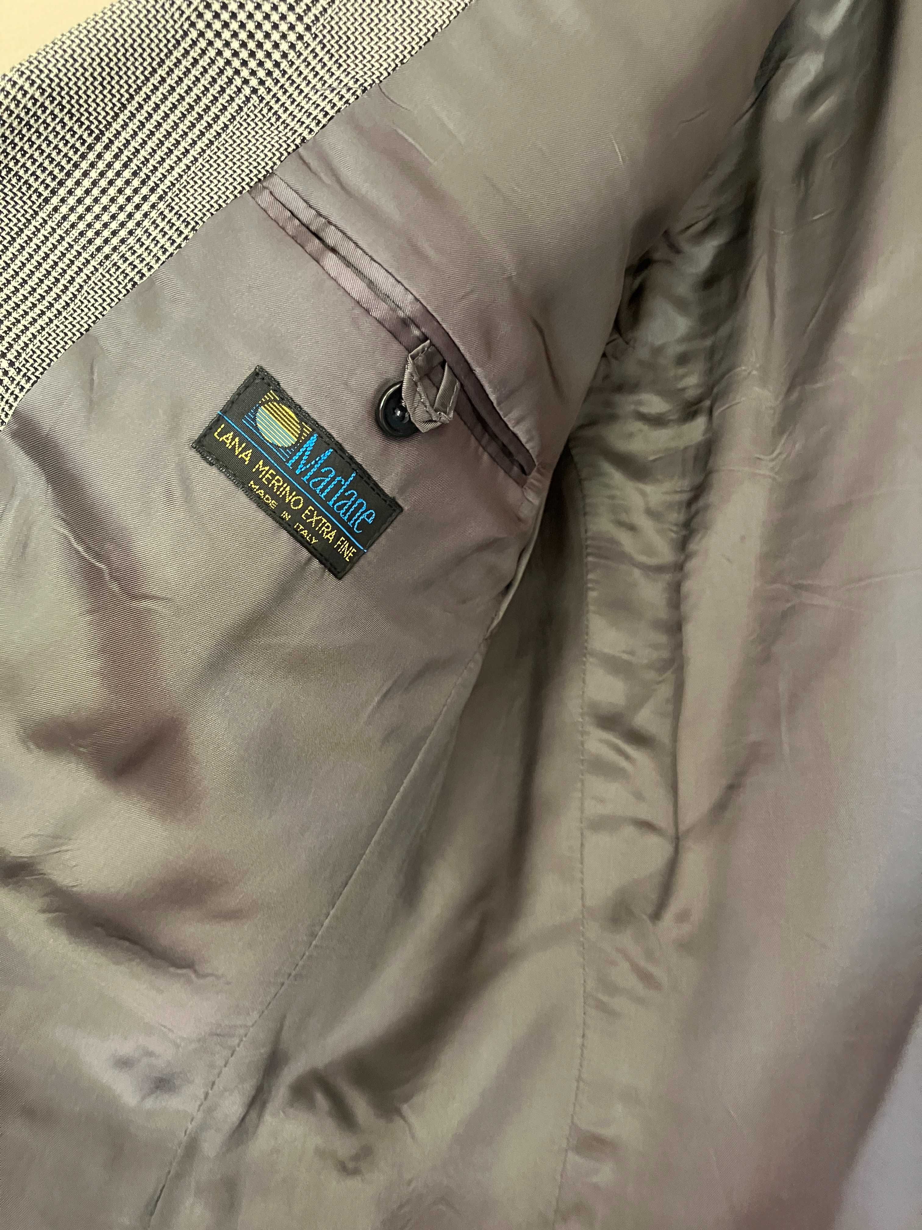 Blazer de Xadrez em sarja 46 / XL