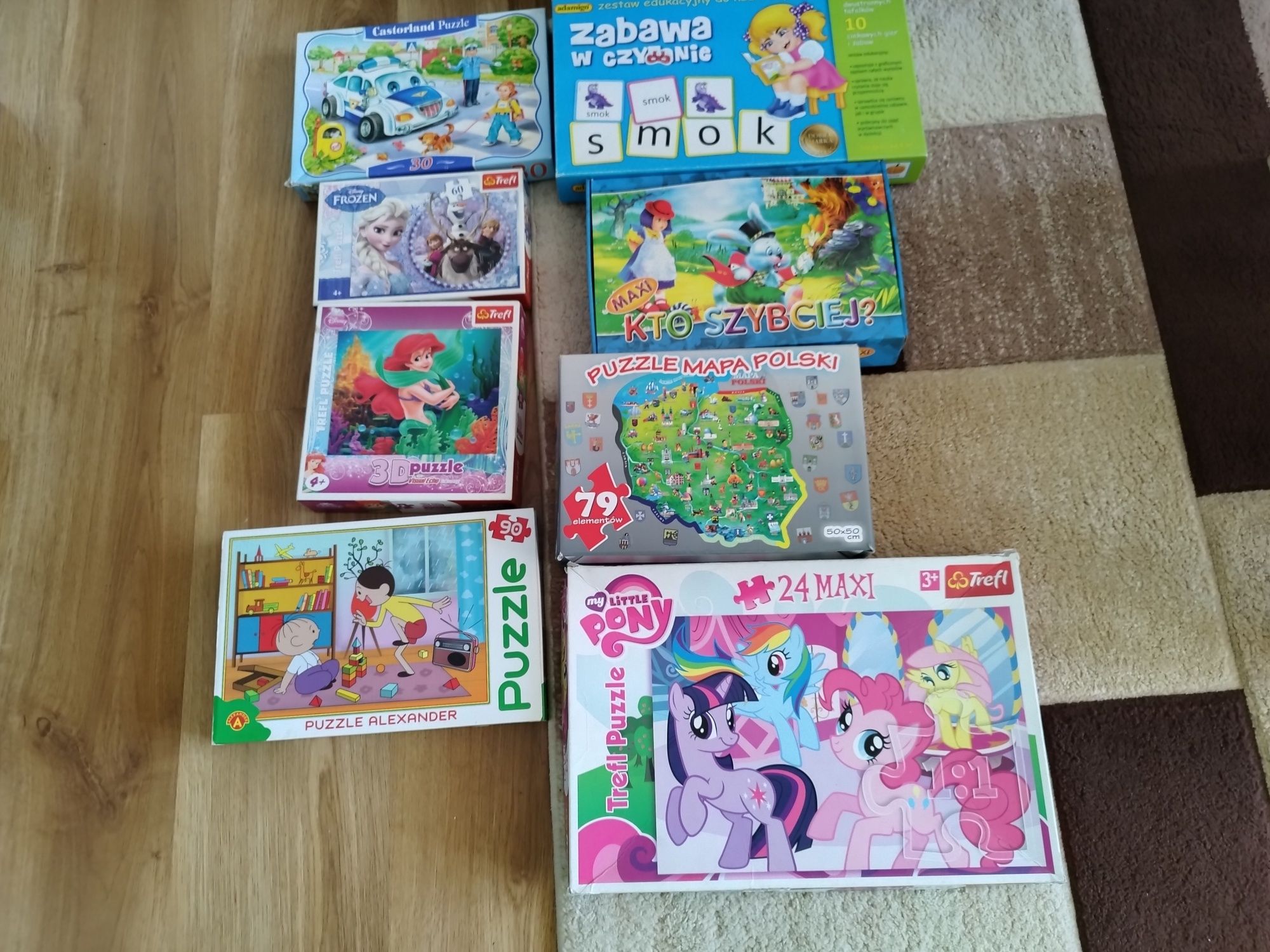 sprzedam  różne Puzzle